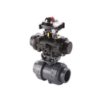 Valvola a sfera pneumatica True Union